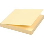 Öntapadós jegyzettömb 100x75 mm 100 lapos sárga