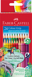 Faber-Castell Színes ceruza-készlet 24db-os háromszögletű GRIP