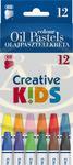 Olajpasztellkr&eacute;ta Ico Creative Kids, 12db-os