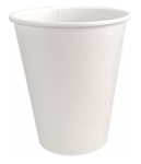 Műanyag pohár 1dl fehér 100db/csomag