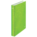 Leitz WOW karton gyűrűskönyv, 4 gyűrű, zöld (42420064 helyettesítője) 42420054