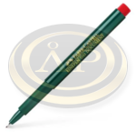 Faber-Castell Tűfilc 0,4mm 1511 Document piros
