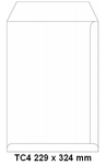 Boríték TC4 szilikonos ragasztás, 229x324mm