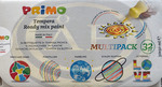 Tempera PRIMO 50ml, finomkih&uacute;z&oacute;val 2001SBOX3201 8x32db 50ml k&eacute;szlet