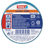 TESA 53947-07 Szigetelőszalag, kék 20fmx19mm