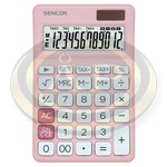 Sz&aacute;mol&oacute;g&eacute;p Sencor SEC 381 TAX PINK, asztali 12 digit