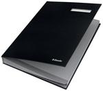 Aláírókönyv Esselte A4 20 részes fekete 621061