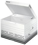 Archiválódoboz, M méret, LEITZ Solid, fehér, felfelé nyíló tető  61180001