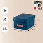 Leitz Puro karton t&aacute;rol&oacute;doboz S m&eacute;ret 2db &oacute;ce&aacute;nk&eacute;k