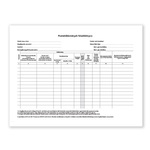 P&aacute;tria Postak&uuml;ldem&eacute;nyek felad&oacute; k&ouml;nyve 150 lapos C.7976-12/UJ