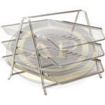 H&aacute;romszintes f&eacute;mh&aacute;l&oacute;s iratt&aacute;lca, ez&uuml;st Official