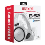Maxell HP-BTB52 BT bluetooth fejhallgató fehér