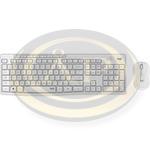 Eg&eacute;r- &eacute;s billentyűzet k&eacute;szlet, vezet&eacute;k n&eacute;lk&uuml;li, USB, LOGITECH, MK295, piszkosfeh&eacute;r