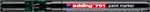Lakkmarker -791-01- 1-2mm FEKETE EDDING