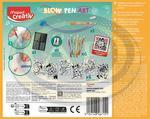 F&uacute;j&oacute;s filctoll k&eacute;szlet, cs&iacute;koz&aacute;s, MAPED CREATIV Blow pen Art