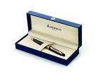 Waterman Expert III. golyóstoll, Lakk fekete, arany klipsz S0951700