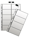 P+P punched, for 10pcs, 80mic. Névjegyt.betét lef.P+P A4,10la  6-391