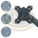 Leitz Ergo Dual helytakar&eacute;kos monitor- &eacute;s laptopkar, s&ouml;t&eacute;tsz&uuml;rke