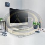 Leitz Ergo monitor&aacute;llv&aacute;ny, feh&eacute;r