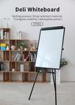 Deli FlipChart tábla, mágneses, írható, állványos, 70x100 cm,