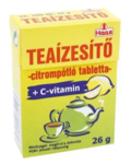 Haas tea&iacute;zes&iacute;tő, citromp&oacute;tl&oacute;, 20 g