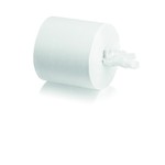 Kéztörlő 14 cm, 2 rétegű, recycled, perforált, 55 méter, belsőmagadagolású/