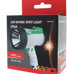 MAARS MW 201 tölthető vízálló LED lámpa 15W IP68 1350 lumen