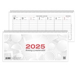 24TA irodai asztali naptár, hátlap nélkül, 2026. év