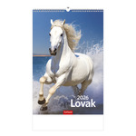 Képes falinaptár Top Timer Lovak, 2026.év