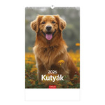 Képes falinaptár Top Timer Kutyák 220x330mm,  2026.év