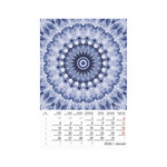Képes falinaptár Top Timer Mandala naptár 220x330mm 2026.év