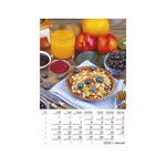 Képes falinaptár Top Timer Gourmet 220x330mm 2026.év