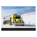 Képes falinaptár Top Timer Trucks, 450x315mm,  2026.év