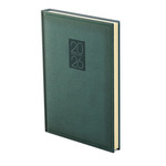 Top Timer Classic B5 heti agenda, zöld borító, chamois lapok, 170mm x 245mm,  2026.év