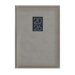 Top Timer Classic B5 heti agenda, szürke borító, chamois lapok, 170mm x 245mm,  2026.év