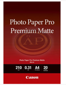 Canon PM-101 Pr&eacute;mium Matt fot&oacute;pap&iacute;r (A/4, 20lap, 210g)