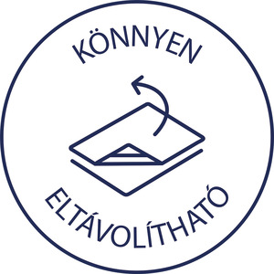 Avery öntapadó textil etikett - fehér 80 x 50 mm 20 ív/csomag