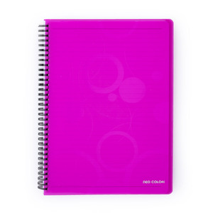 P+P NEO COLORI pink Sp.füzet A4 von.60lap  8-863