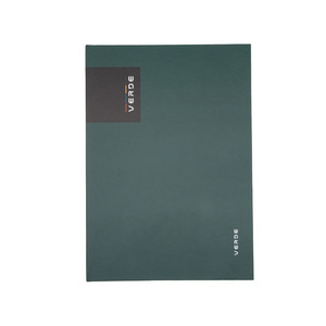 P+P VERDE green Beírókönyv A4 / 96 lap, vonalas  7-130