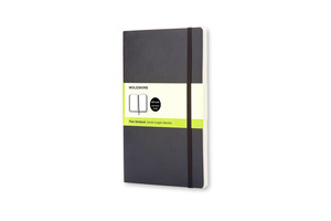 MOLESKINE NOTESZ QP618 PUHA FEKETE L SIMA 13x21cm