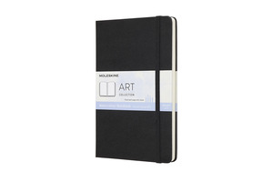 MOLESKINE NOTESZ ARTQP084 KEMÉNY FEKETE 'L' WATERCOLOUR ÁLLÓ