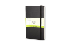 MOLESKINE NOTESZ QP012 KEMÉNY FEKETE 'P' SIMA