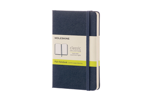 MOLESKINE NOTESZ QP012B20 KEMÉNY ZAFÍR KÉK 'P' SIMA