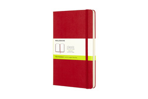 MOLESKINE NOTESZ QP062R KEMÉNY PIROS 'L' SIMA