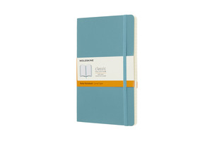 MOLESKINE NOTESZ QP616B35 PUHA HAMU KÉK 'L' VONALAS