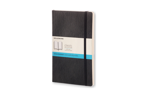 MOLESKINE NOTESZ QP619 PUHA FEKETE 'L' PONTOZOTT
