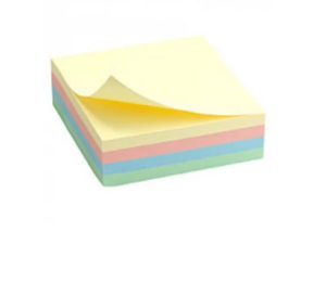 Jegyzett&ouml;mb TREND &ouml;ntapad&oacute;s 75x75mm 320 lap pastel color