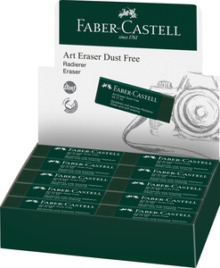 Faber-Castell Radír forgácsmentes méregzöld színben