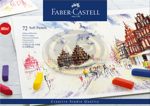 Faber-Castell Porpasztell kr&eacute;ta k&eacute;szlet 72db-os mini puha CREATIVE STUDIO puha