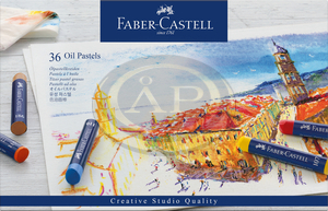 Faber-Castell Olajpasztell kr&eacute;ta k&eacute;szlet 36db-os hengeres test CREATIVE STUDIO